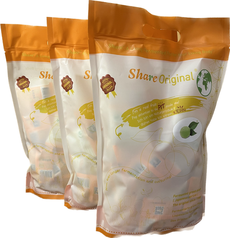 Share-Original fermented Japanese Apricots 3Pack 3.3lb