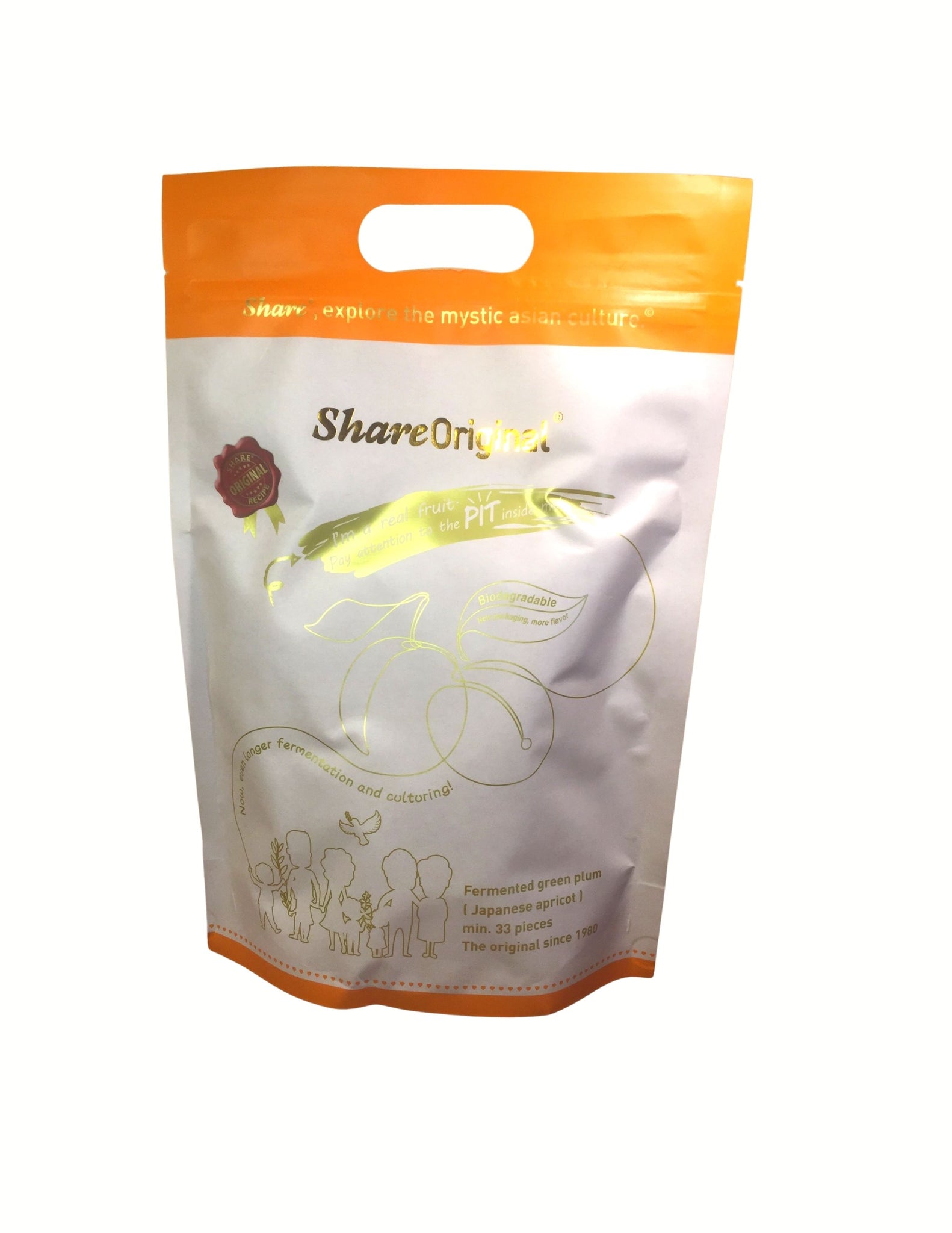 Share-Original® Fermented Japanese Apricots 1.1 lb approx. 33 pieces